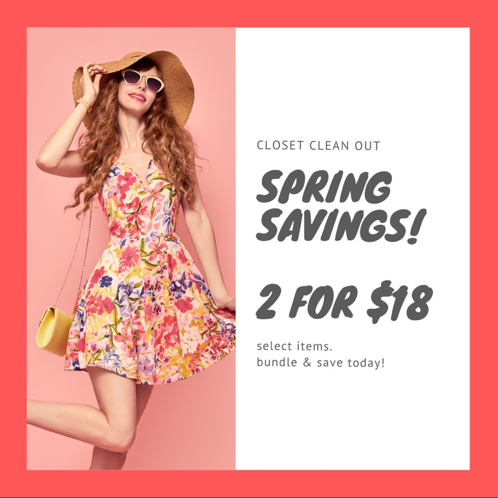 🌷🌷2 for $18 - bundle and save today! 🌷🌷